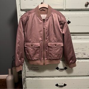 Abercrombie & Fitch Girls Bomber Jacket. Size 7/8.